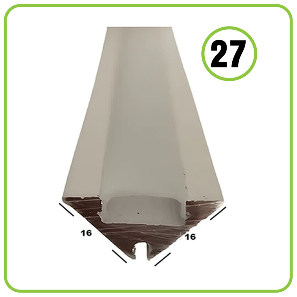  پروفیل کد 27 کنجی زیر کابینتی